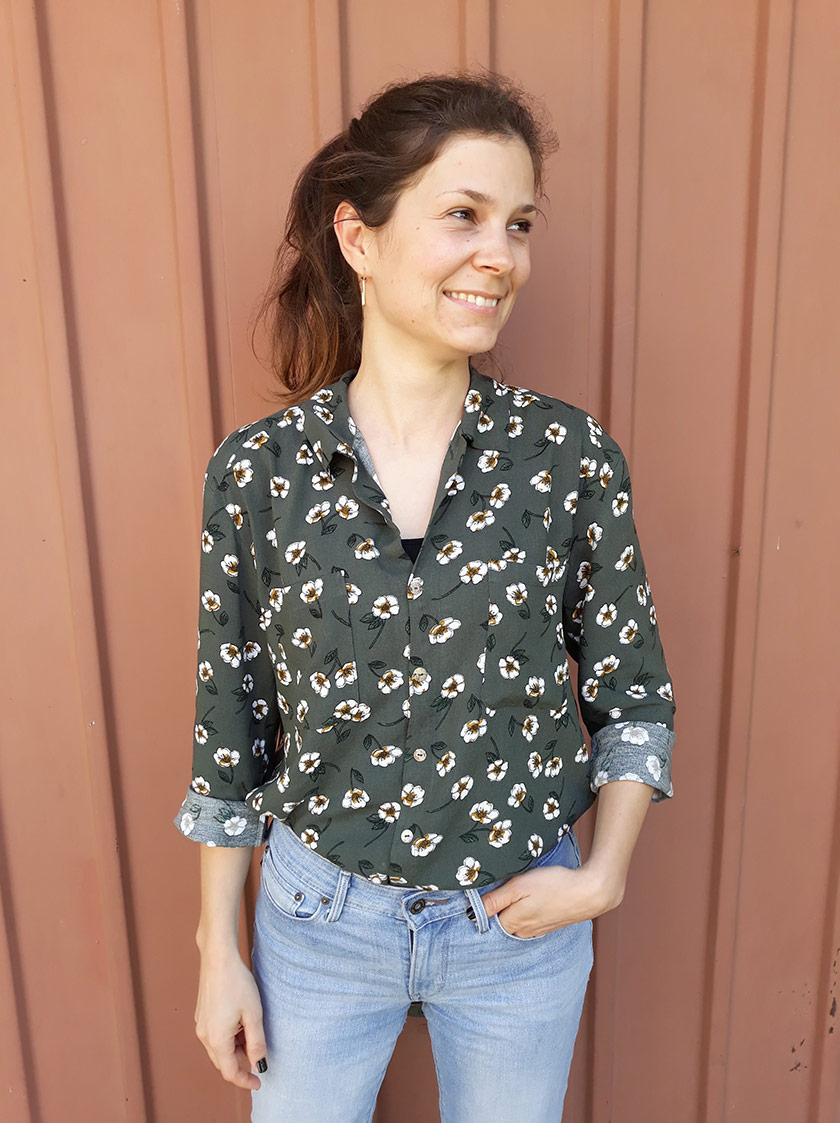 #2 City Capsule Wardrobe: The Alex shirt pattern by Sew Over It